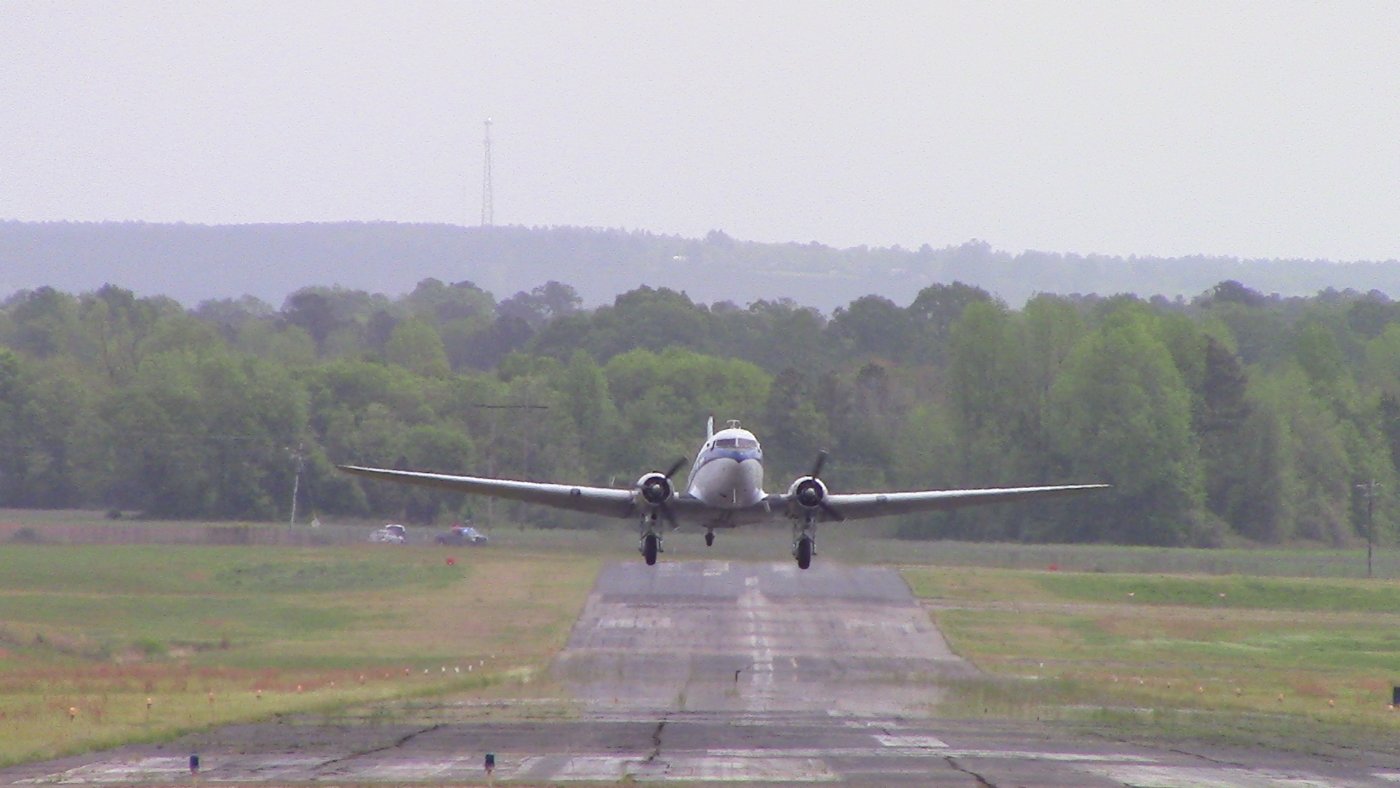 DC-3 End of Runway
